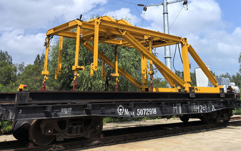 Our Company Has Successfully Secured A Patent for A Railway Maintenance Vehicle Transfer Device